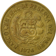Monnaie, Pérou, Sol, 1976, Lima, TTB, Laiton, KM:266.1 - Perú