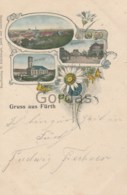 Germany - Gruss Aus Furth - Litho - Fürth