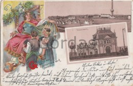 Germany - Gersthofen - Gruss Aus Dem Electrititats Werk - Litho - Gersthofen