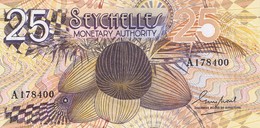 BILLET DE 25 RUPEES - Noix De Coco - Adolescent Machette , Panier Et Noix - Seychelles