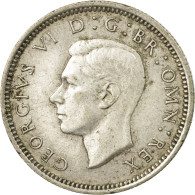 Monnaie, Grande-Bretagne, George VI, 6 Pence, 1937, TB+, Argent, KM:852 - H. 6 Pence