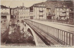 CPA 7994 - Pont De La Guinguette Sur La Dorne Et La Poste LE CHEYLARD 07 - Le Cheylard