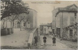 CPA Mairie Et La Grande Rue VANOSC 07 - Altri & Non Classificati