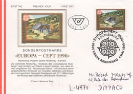 EU254  FDC 1990 EUROPA  Autriche  TTB - 1990