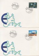 EU262a/b  FDC  1991 EUROPA  Luxembourg  TTB - 1991