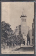 Carte Postale 40. Villeneuve-de-Marsan  L'église Très Beau Plan - Villeneuve De Marsan