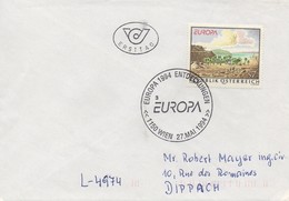 EU276  FDC  1994 EUROPA  Autriche Wien  TTB - 1994