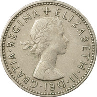 Monnaie, Grande-Bretagne, Elizabeth II, Shilling, 1956, TB+, Copper-nickel - I. 1 Shilling