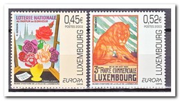 Luxemburg 2003, Postfris MNH, Flowers, Europe - Nuevos