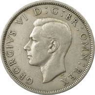 Monnaie, Grande-Bretagne, George VI, 1/2 Crown, 1949, TTB, Copper-nickel, KM:879 - K. 1/2 Crown