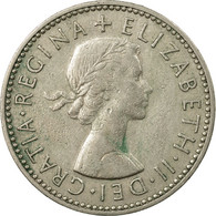 Monnaie, Grande-Bretagne, Elizabeth II, Shilling, 1958, TB+, Copper-nickel - I. 1 Shilling