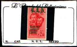 73211) Italia 1945 - Emissione Locale C.L.N Torino - Fratelli Bandiera-MLH* - Emisiones Locales/autónomas