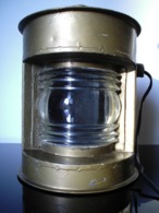 ANCIEN FANAL LAMPE DE MARINE OLD NAVY LAMP - Maritime Decoration