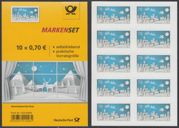 !a! GERMANY 2018 Mi. 3423 MNH BOOKLET(10) (self-adhesive) -Winter Season - 2011-2020