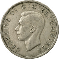 Monnaie, Grande-Bretagne, George VI, 1/2 Crown, 1949, TB+, Copper-nickel, KM:879 - K. 1/2 Crown