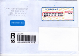 Tcheque , Czech  Republic To Moldova , 2018 ,  Used Recomanded Cover - Covers & Documents