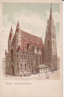 AK Wien - Stefanskirche - Künstlerkarte - Ca. 1900 (37469) - Stephansplatz