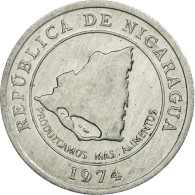 Monnaie, Nicaragua, 10 Centavos, 1974, TTB, Aluminium, KM:29 - Nicaragua