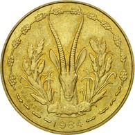 Monnaie, West African States, 5 Francs, 1984, Paris, TTB - Ivory Coast