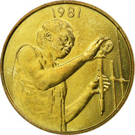 Monnaie, West African States, 25 Francs, 1981, Paris, TTB, Aluminum-Bronze, KM:9 - Costa De Marfil