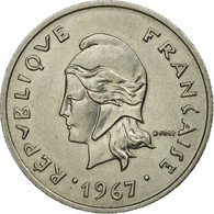 Monnaie, French Polynesia, 10 Francs, 1967, Paris, TTB, Nickel, KM:5 - Frans-Polynesië