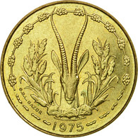 Monnaie, West African States, 10 Francs, 1975, Paris, TTB - Ivory Coast