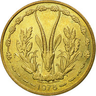 Monnaie, West African States, 25 Francs, 1978, Paris, TTB, Aluminum-Bronze, KM:5 - Côte-d'Ivoire