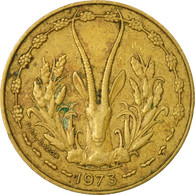 Monnaie, West African States, 10 Francs, 1973, Paris, TB+ - Costa De Marfil