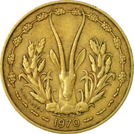 Monnaie, West African States, 10 Francs, 1970, Paris, TB+ - Ivory Coast