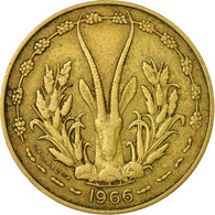 Monnaie, West African States, 10 Francs, 1966, Paris, TB+ - Côte-d'Ivoire