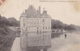 ORMESSON - Le Château Et La Pièce D'eau - Ormesson Sur Marne