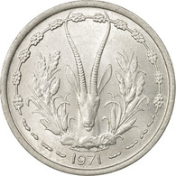 Monnaie, West African States, Franc, 1971, Paris, TTB, Aluminium, KM:3.1 - Ivory Coast