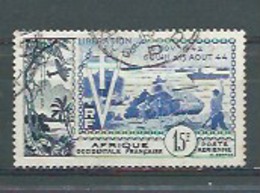 A.O.F. -   Yvert  PA  N° 17  Oblitéré  10 ème ANNIVERSAIRE DE LA  LIBERATION - Used Stamps