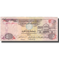 Billet, United Arab Emirates, 5 Dirhams, Undated (1982), KM:7a, TTB - Emirats Arabes Unis