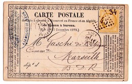 3140- Cartes Postales De Bureau à Bureau - Premières Cartes : 12,2 Cm X 7,8 Cm - ( Vers 1872 ) - Mechanical
