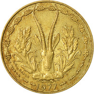 Monnaie, West African States, 10 Francs, 1977, Paris, TB+ - Côte-d'Ivoire