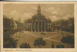 Lüneburg V. 1927  Markt Und Rathaus  (2257) - Lüneburg