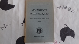 Documents Philatéliques Octobre 1962 N° 14 - Français (àpd. 1941)