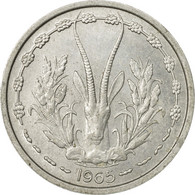 Monnaie, West African States, Franc, 1965, Paris, TB+, Aluminium, KM:3.1 - Côte-d'Ivoire