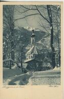 Lenggries V. 1935  Kirche Im Winter  (2265) - Lenggries