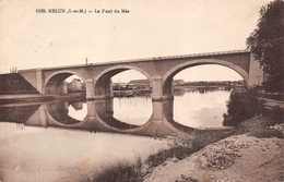 Melun Le Mée Dammarie Les Lys Pont Ferroviaire Sans Train Pont Mignon 1039 - Le Mee Sur Seine