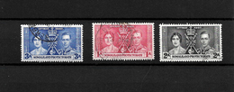 Somaliland Protectorate KGVI 1937 Coronation, Complete Set Used (7123) - Somaliland (Protectoraat ...-1959)