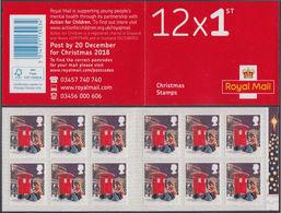 Great Britain 2013   Kerstmis CHRISTMAS WEINACHTEN NOELL  Booklet 1st          Postfris/mnh - Unused Stamps