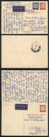 GERMANY: Michel P78, 20Pf. Postal Card With Unused Reply Attached, Sent To Brazil In 1965, VF Quality! - Sonstige & Ohne Zuordnung
