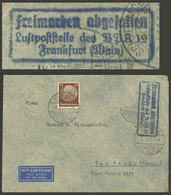 GERMANY: POSTAL ACCIDENT: Airmail Cover Sent From Schmerbach To Sao Paulo (Brazil) On 8/AP/1938, Several Stamps Of The O - Lettres & Documents