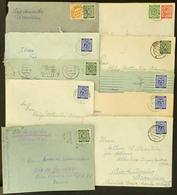 GERMANY: 10 Covers Sent To Brazil In 1947/8, Very Nice! - Brieven En Documenten