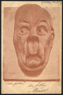 GERMANY: Sculpture By A. Böcklin, Usada En Dresden El 25/DE/1897, MB Calidad! - Sonstige & Ohne Zuordnung