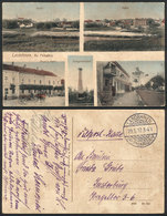 GERMANY: World War I: Lasdehnen (Russia), Multiple Views Of The Town, Sent By A Soldier At The War Front On 29/MAY/1917  - Andere & Zonder Classificatie