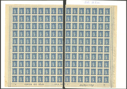 BRAZIL: RHM.437A, 1942 100rs. With Vertical M Watermark ("Christ's Cross" Watermark With Vertical Strokes), Complete She - Storia Postale