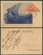 BRAZIL: Year 1947, Semana Da Asa, Maximum Card, VF Quality! - Lettres & Documents
